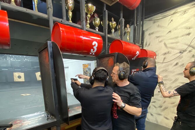 Belgrade Target Shooting - The firearms and ammunition included