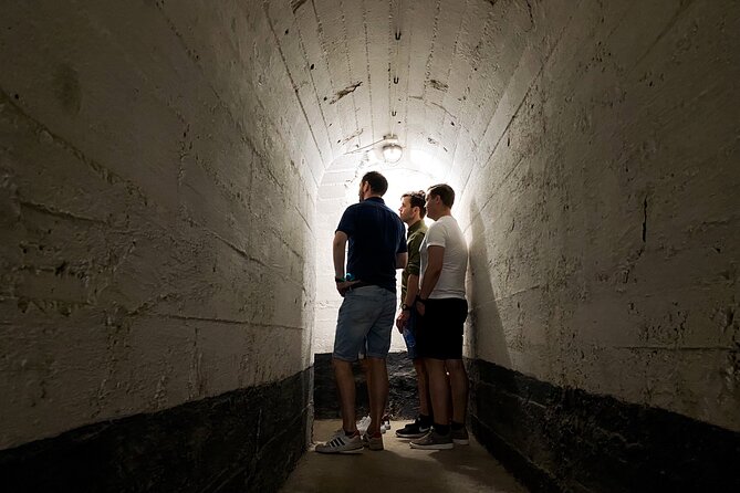 Belgrade Underground Tour w/ Sparkling Wine Along the River - The walk to Beton Hala and the final drink