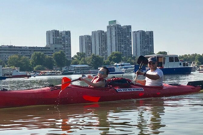 Great War Island Kayak Adventure - Leaving Belgrade by paddle