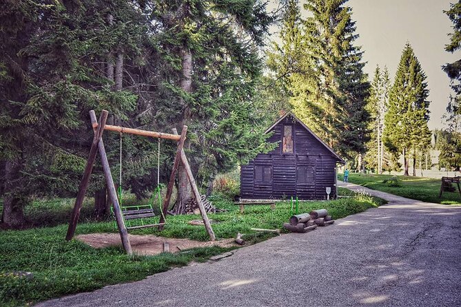 National park Tara - private day tour - The Drina River House is a memorable photo stop