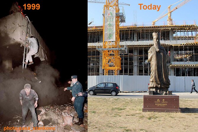 NATO Bombing of Belgrade Private Tour - The Ministry of Defence and the April 29 strike