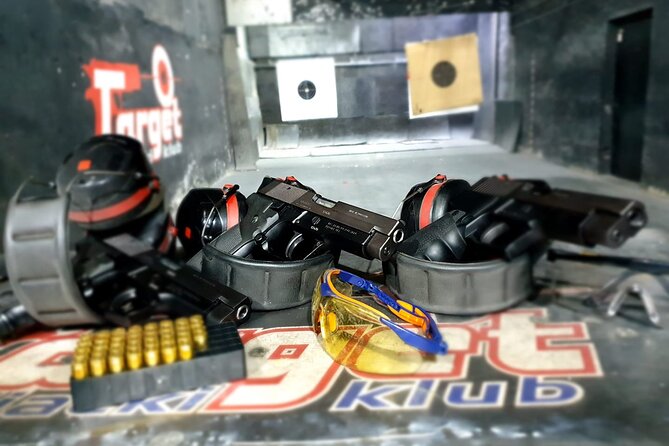 Private Indoor Target Shooting Experience in Belgrade - The pistol and revolver package