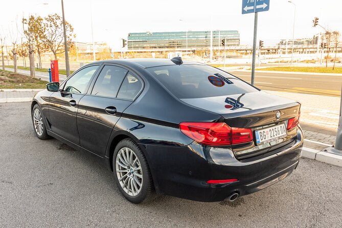 Private Limo Transfer from Beograd Airport to Belgrade downtown - Sharing the $54.01 cost with two other people