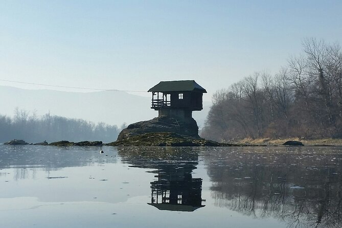 Šargan Eight Railway, Wooden Town & House on Drina river day trip from Belgrade - The House on the Drina at Bajina Bašta