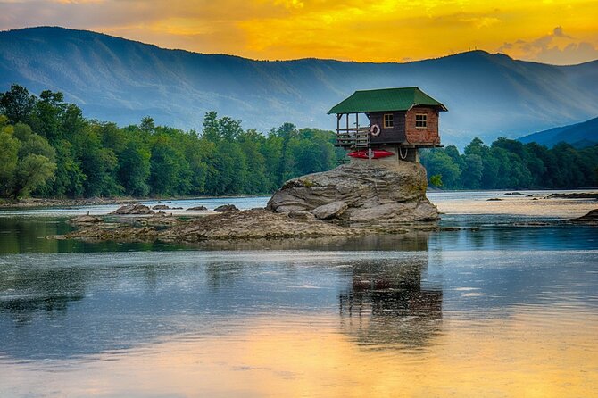 Šargan Eight Railway, Wooden Town & House on Drina river day trip from Belgrade - Mountain views from the Gate of Podrinje