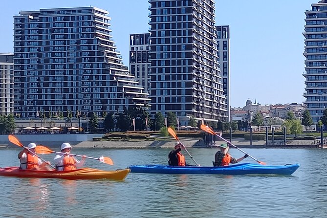 Self-guided kayak tour in Belgrade - Gardosh Tower from the water