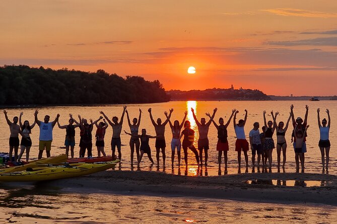 Sunset Kayak Adventure in Belgrade - The Belgrade Fortress from the river